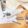 VBS Pencil Box with Sliding Lid Raw Wood