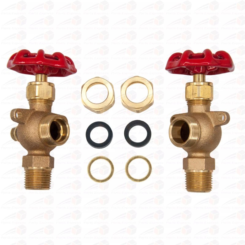 DUCO® HVAC 3/8" NPT BOILER SIGHT GAUGE GLASS COMPLETE SET