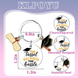Graduation Gifts for Her Him Class Of 2025 Best Graduation Keychain Gift for Senior 2025 High School College Student Masters Cool Graduation Gifts for Women Men 2025 Graduation Accessories Gifts Ideas