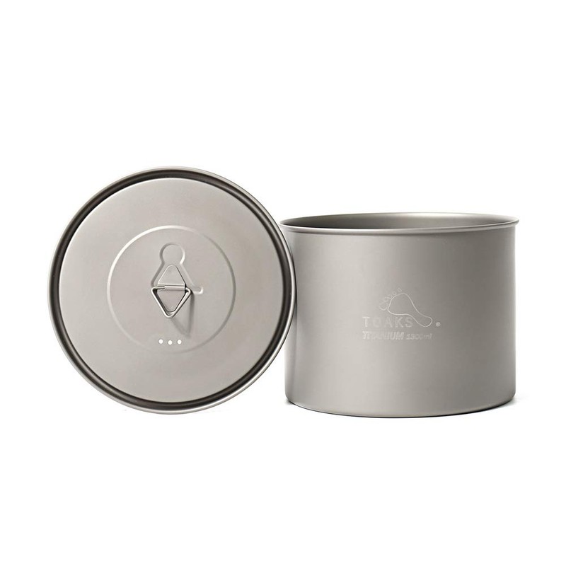 Toaks Outdoor Camping Pure Titanium Tableware, can be Used as