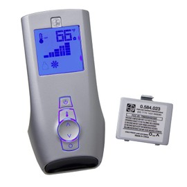 Sit 0.584.023 Proflame 1 Silver Transmitter GTMF Series Fireplace Remote Control Handheld Thermostat - Fireplace On/Off/Flame Adjustment. Note: Will Not Replace Black Transmitters or Other Models.