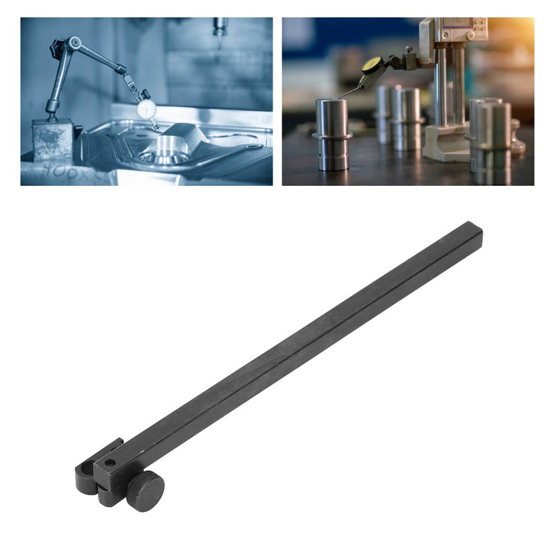 9x9x200mm Industrial Tools Height Gauge Adaptor with Clamp Square Dial