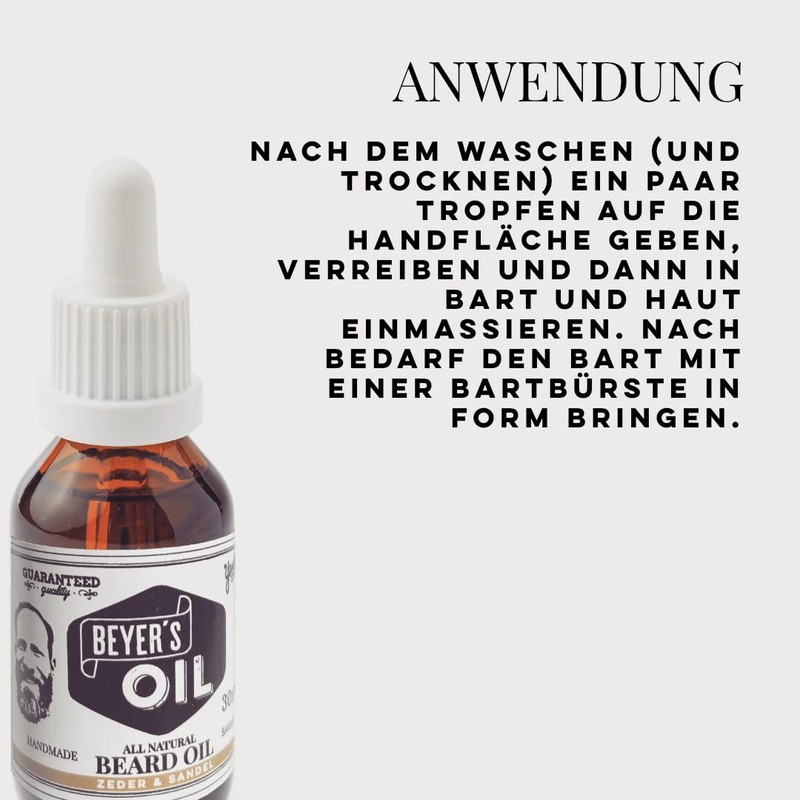 Beyer's Oil Beard Oil Cedar & Sandal 30 ml -