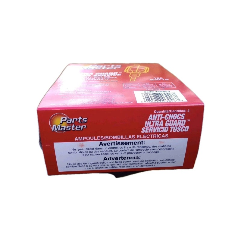Parts Master 100 Watt Rough Service Bulbs - 4 Pack