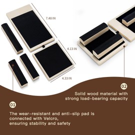 Ankle Balance Board Foot Strength Training Set for Sprained Ankle, Balance Exercises, Plantar Fasciitis Relief, Posture Correction, and Foot Relaxation, Great for Home Use and Sports Enthusiasts