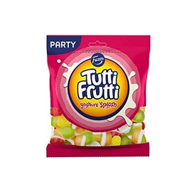 Fazer Tutti Frutti Yoghurt Splash Fruity Wine Gums Candy Sweets Jumbo Party Bag 350g