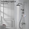 2 Non-Drilling Bathroom Shelves | Stainless Steel Shower Racks |