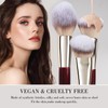 BEILI Vegan Makeup Brushes 9pcs Brush Set Makeup, Makeup Brush