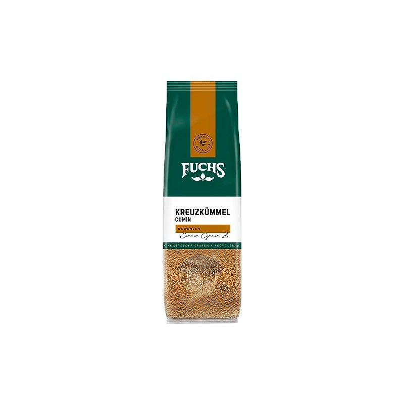 Fuchs Spices - Cumin Ground in Recyclable Refill Bag -