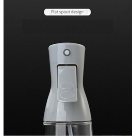 CHIYUYISEN Oil Sprayer for Cooking Olive Oil Dispenser Kitchen Seasoning Bottle Oil Sprayer Oil Dispenser,Refillable Oil Bottle Food Cooking Sprayer （White,180ml