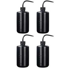 Duseu 4 Pcs 500 ML Squeeze Bottles, Tattoo Wash Bottles Water Squirt Bottle for Eyelash Extensions, Tattoo Supplies, Cleaning, Succulent Watering