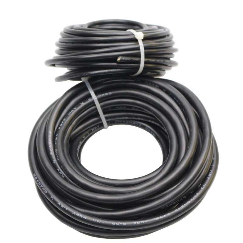 26 Gauge 2 Conductor Tinned Copper Electrical Wire Stranded PVC