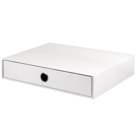 Rössler S.O.H.O. 1524452090 Drawer Box for DIN A4 with Grip Lock Special Edition White 343 x 250 x 65 mm 1 Piece