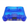 Retro Video Game Console Case Translucent Blue Replacement Protective Shell
