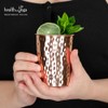 qCup Hand Hammered Copper Tumblers - Ayurvedic Health Pure Copper