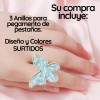Anillos Pegamento Extensin De Pestaas Piedra Jade 3pz Full Modelos