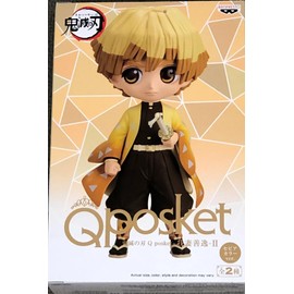Banpresto Q Posket Demon Slayer: Kimetsu No Yaiba - Zenitsu Agatsuma II (Ver.B) Figure (14 cm) (18383)