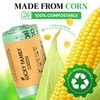 Lucky Family Green Compost Bags for Kitchen Countertop Bin -