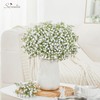 Serwalin 𝟯𝟯𝗣𝗰𝘀 Babys Breath Artificial Flowers, Faux Baby Breath Flowers