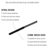 Black Waterproof Mascara for Fine Short Eyelash, Small Brush Can
