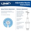 Orbit 53584L 15' Adjustable Pattern Spray Sprinkler Nozzle