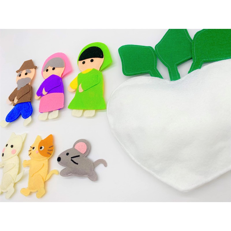 Tetekumo Okinashi Apron® Large Head Doll Theater Nursery Apron (1.
