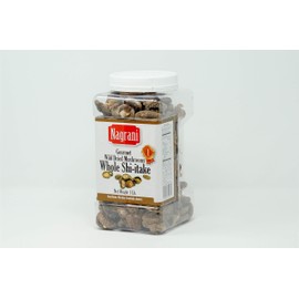Nagrani Dried Whole Shiitake Mushrooms, 1 Pound (Pack of 6)