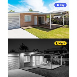 ANNKE AHD/TVI/CVI/CVBS 4-in-1 1080P Surveillance Camera, Weatherproof Analogue IP66 Waterproof, Indoor and Outdoor Surveillance Camera, 100 Feet Clear Night Vision (Ball)