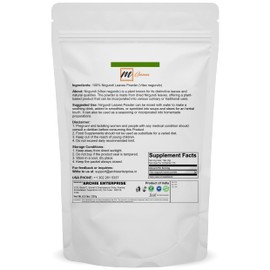 mGanna Nirgundi Leaves Powder (Vitex negundo) for Herbal & Personal Care Use 227 g / 0.5 lbs
