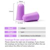LYSIAN Ultra Soft Foam Earplugs Sleep - 38dB SNR Noise