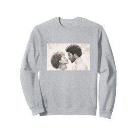 Black Love - 70s 80s 90s Melanin Tee Soul & Afro Glory Sweatshirt