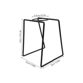 KOMBIUDA Coffee Filter Holder Stand Metal Coffee Filter Base for Handpour Brewing Stylish Countertop Dripper Rack Portable and Versatile Design