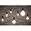 Paulmann 28701 LED Filament Globe Lamp, 7.5 W, Dimmable Opal