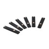 6Pcs Silicone Push Pull Grip Stand Phone Strap Grip Holder,