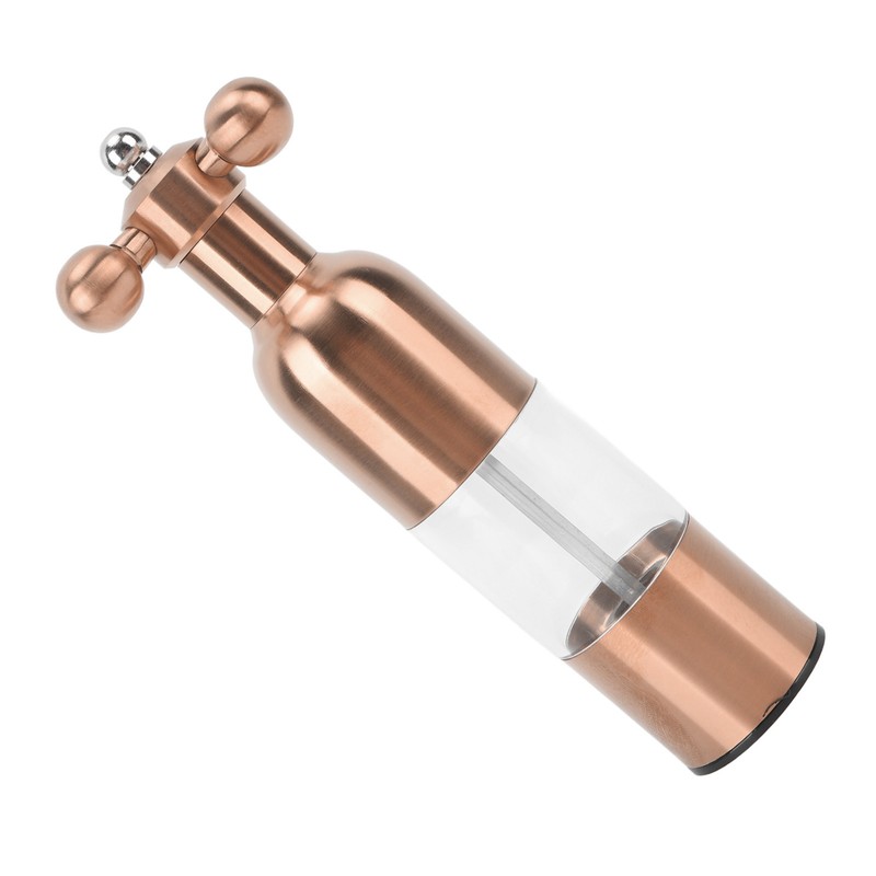 Pepper Mill Professional Refillable Ceramic Rotor Coarseness Adjustable Manual Pepper