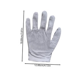 FRCOLOR Elastic Massage Gloves with Acupoint Patterns for Reflexology Breathable Portable Massage Gloves for Relief Suitable for Professional and Personal Use at Home Hotel Travel