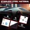 Personalise Evil Eye Stainless Steel License Plate Frame Fits US