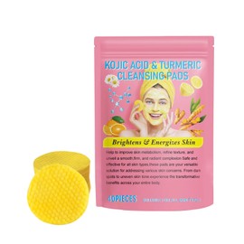 LIANGNISHI Turmeric Kojic Acid Cleansing Pad Cleansing and Gentle Daily Skin Care Moisturizing Skin Care Cleansing Pad-01