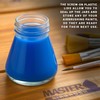 Master Airbrush (Pack of 10) TB-004 Empty 2.7-Ounce (80cc) Glass