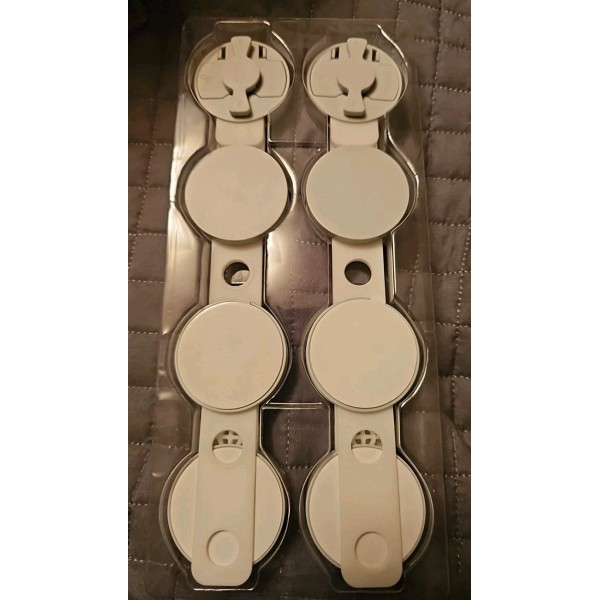 SKYULE Cabinet Locks Baby Proofing - (4 Pack) Child Proof