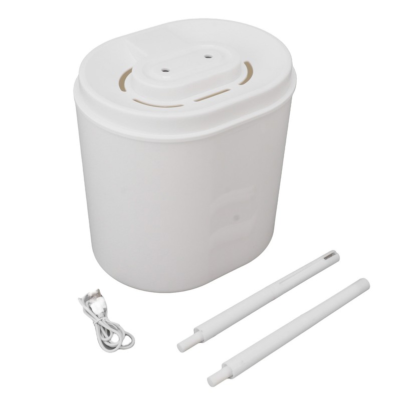 Desk Humidifier Quiet 6L Large Capacity Double Spray USB Plug