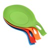 uxcell Silicone Spoon Rest, 7.68" x 3.74" Heat Resistant Kitchen