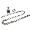 Succuba Padlock Necklace Chain Collar Choker with Two Keys and