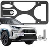Heavy Duty Front License Plate Frame Compatible with Toyota RAV4