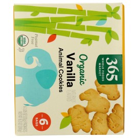 365 by Whole Foods Market, Organic Multi Pack Vanilla Animal Cookie, 6.3 Ounce