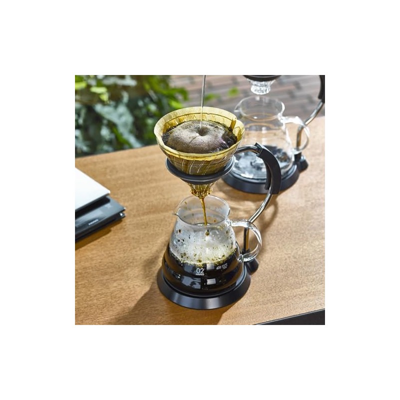 Hario V60 Arm Stand with Glass Dripper Pour Over Set