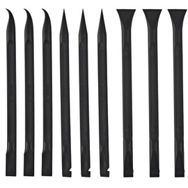 12 Pcs Plastic Scraper Tools Multipurpose Non Scratch Scrapers Portable Crevice Cleaning Tools for Stickers, Labels, Dirt, Food