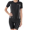 Fila 3132035 Women's Tankini Set, Short Sleeve, Full Zip Tankini