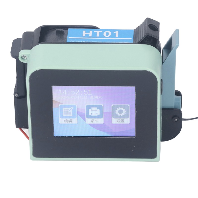 Inkjet Printer with Ink Cartridge LED Touch Screen Handheld Inkjet