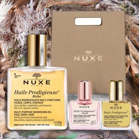 Nuxe Aroma Oil Coconut Oil Will Prodigy Multi Rich Oil 3 Type Set 1 piece / 눅스 아로마오일 코코넛오일 윌 프로디쥬스 멀티 리치 오일 3종 세트 1개